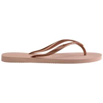 Havaianas Women's Slim Sandal, Ballet Rose,39/40 BR (9-10 M US)