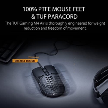 ASUS TUF Gaming M4 Air 16,000 DPI Lightweight Gaming Mouse
