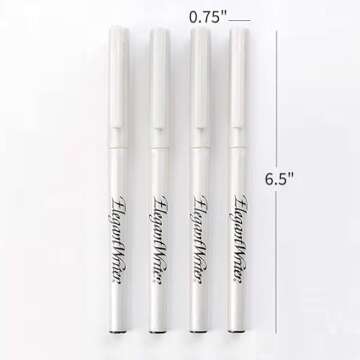 Speedball Elegant Calligraphy Markers - Set of 4, Non-Toxic