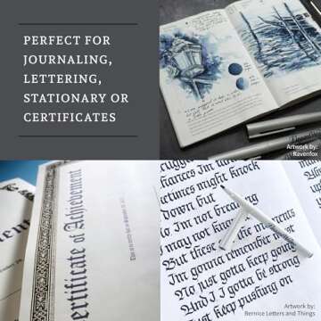 Speedball Elegant Calligraphy Markers - Set of 4, Non-Toxic