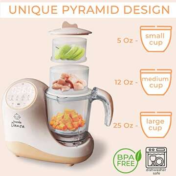 8-in-1 Baby Food Maker Chopper with Touch Control