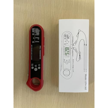 Instant Read Meat Thermometer with 3 Probes and Waterproof Design
