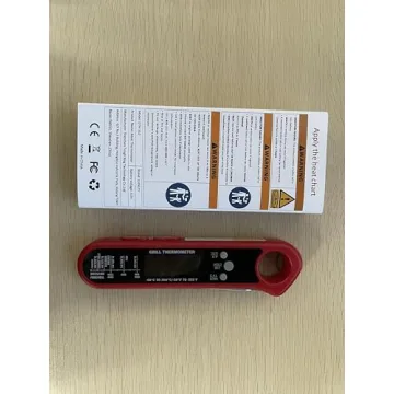 Instant Read Meat Thermometer with 3 Probes and Waterproof Design