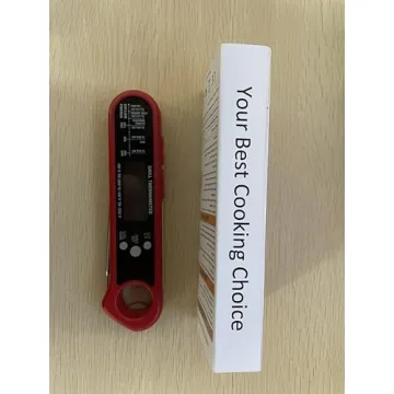 Instant Read Meat Thermometer with 3 Probes and Waterproof Design