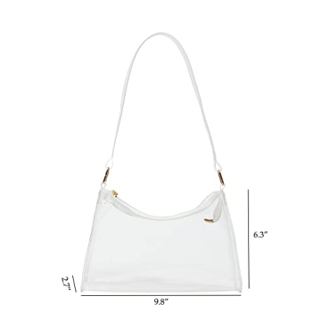 Lackycc Clear Purse Bag - Stylish & Stadium Approved