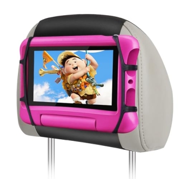 WONNIE Universal iPad Holder for Car - Newly Upgraded Tablet Holder for Kids with Secure Strap