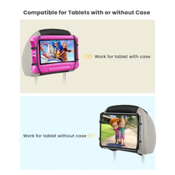 WONNIE Universal iPad Holder for Car Back Seat Headrest