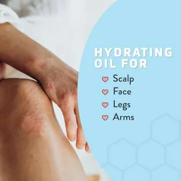 Psoriasis Honey Nourishing Scalp & Skin Serum - Dry Oil for Skin - Full Body Non Comedogenic Moisturizer - Daily Dry Scalp Oil - Body Oil Helps Psoriasis, Eczema, & More (1 Oz)