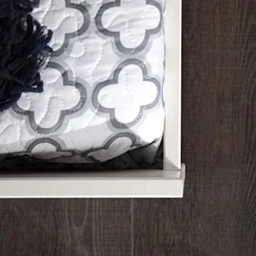 Walker Edison Solid Wood Twin Trundle Bed Frame with Wheels