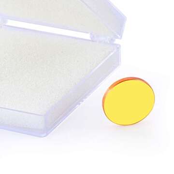 OMTech 20mm ZnSe Focus Lens, CVD ZnSe CO2 Laser Engraver Focal Lens with 2 Inch Focal Length, 2" FL ...