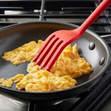 Sur La Table Silicone Ultimate Fork, Blue