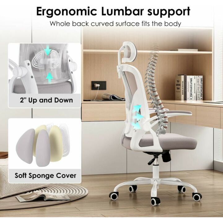 Adjustable Ergonomic Office Chair with Headrest
