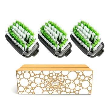 Scotch-Brite Advanced Soap Control Dishwand Brush Refill, 3 Pack - Non-Scratch Cleaning Power for Yo...