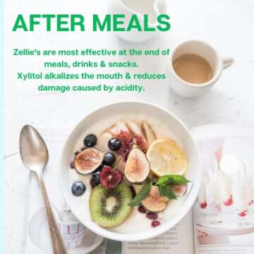 Zellie's | 100% Xylitol Sugar Free Spearmint Chewing Gum | Spearmint Flavor (240 Count - Pack of 1)