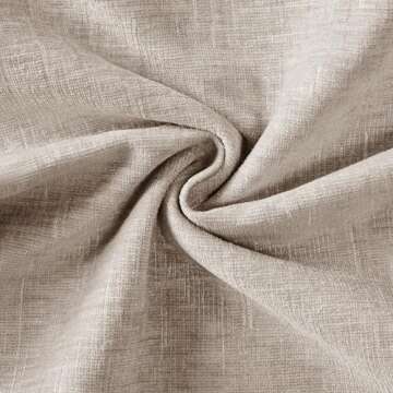 Ohocut Beige Scalloped Pillow Cover Pack of 2 Spring Chenille Decorative Throw Pillow Covers 20x20 Cute Boho Couch Pillow Covers Aesthetic Funky Preppy Pillow Cases for Sofa Living Room