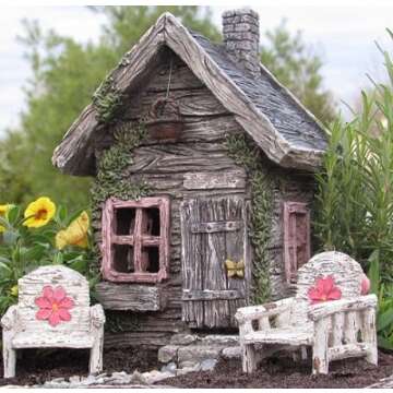 My Fairy Gardens Swinging Door Fairy Shed for Kids
