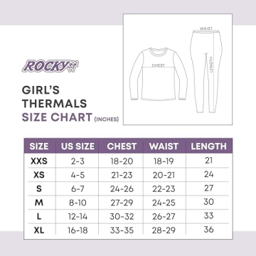 Shop Rocky Kids Thermal Underwear Set for Winter Comfort