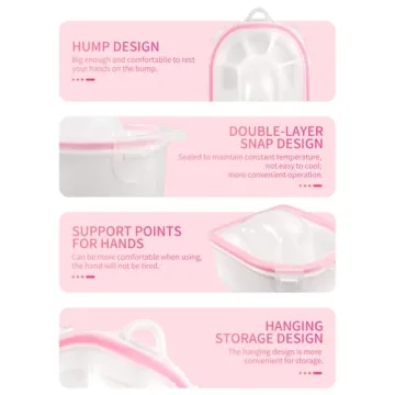 4-in-1 Acetone Soak Off Bowl Kit for Nail Care