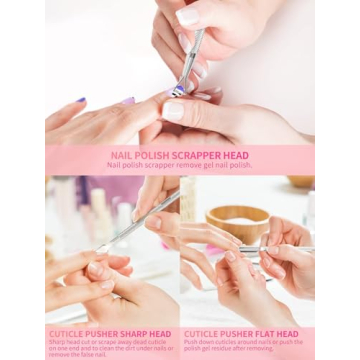 4-in-1 Acetone Soak Off Bowl Kit for Nail Care