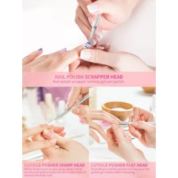 4-in-1 Acetone Soak Off Bowl Kit for Nail Care