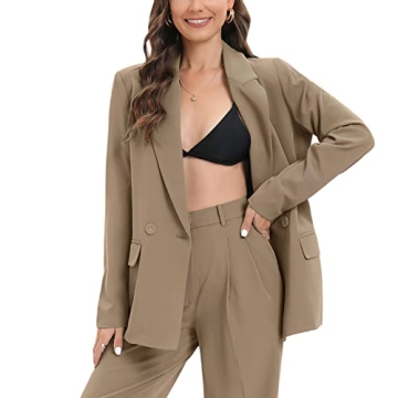 TRNY Women's Chic Oversized Blazer for Office and Casual Wear