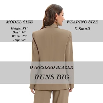 Chic Oversized Blazer for Stylish Women