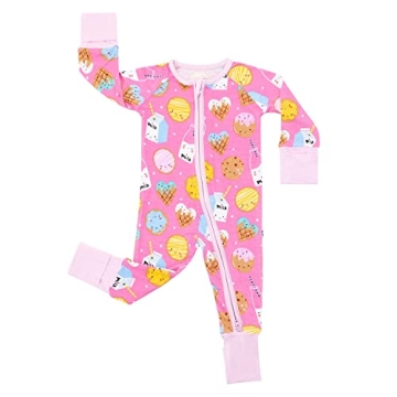Little Sleepies Zippy Baby & Toddler Pajamas, Sleeper for Boys and Girls, Viscose Derived from Bambo...