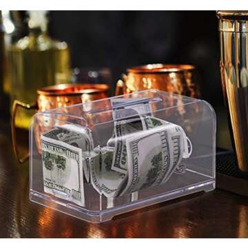 Polmart Clear Tip Box for Feedback and Business Cards