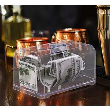 Polmart Clear Tip Box for Feedback and Business Cards