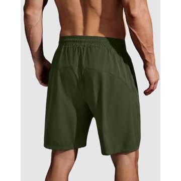 COOFANDY Mens 2 Pack Gym Workout Shorts for Quick Dry Comfort