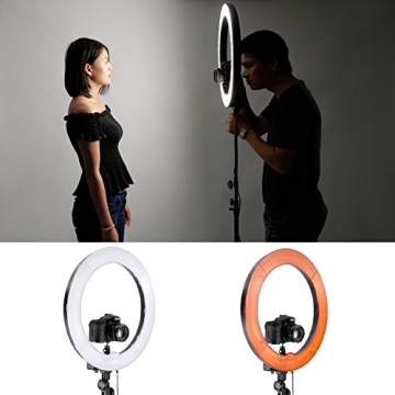 Neewer 18 in Dimmable Ring Light for Videos and Photography