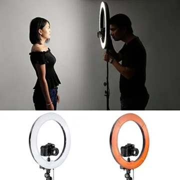 Neewer 18 in Dimmable Ring Light for Videos and Photography