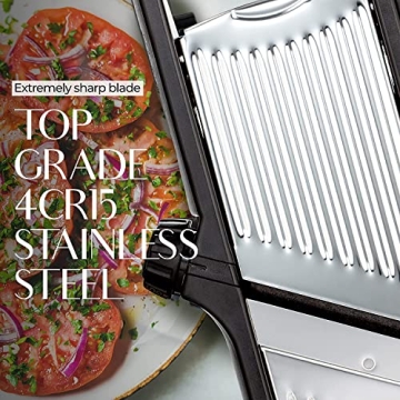 Gramercy Food Slicer with Gloves for Safe Slicing