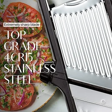Gramercy Food Slicer with Gloves for Safe Slicing