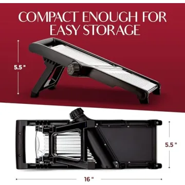 Gramercy Food Slicer with Gloves for Safe Slicing