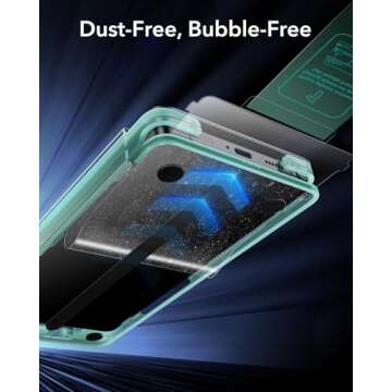 ESR 3 Pack for Samsung Galaxy S25 Ultra Screen Protector, HD Clear, Anti-Scratch Tempered Glass with Easy Installation, Auto Dust-Elimination Tool for Galaxy S25 Ultra [6.9”], Case Friendly