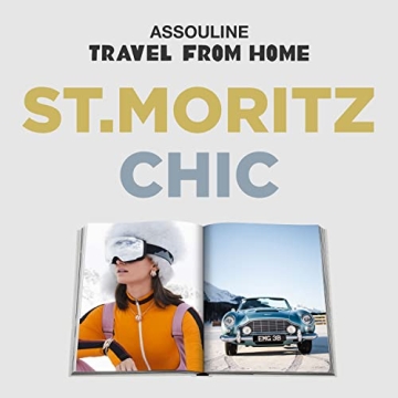 St. Moritz Chic Coffee Table Book for Travel Lovers