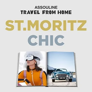 St. Moritz Chic Coffee Table Book for Travel Lovers