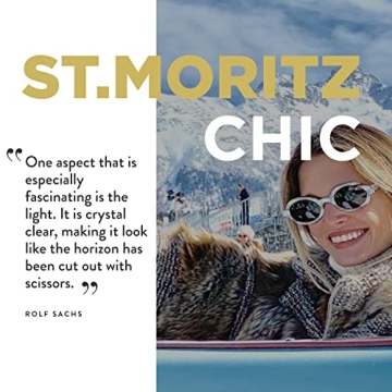 St. Moritz Chic Coffee Table Book for Travel Lovers