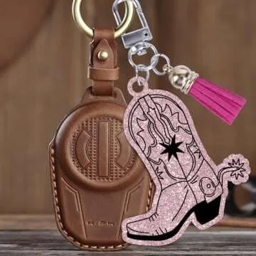KARAQY Cowgirl Keychains Set for Bachelorette and Bridal Showers