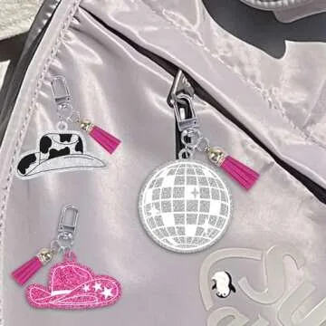KARAQY Cowgirl Keychains Set for Bachelorette and Bridal Showers