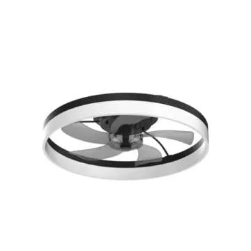 VOLISUN Low Profile Ceiling Fan with Remote & LED Lighting