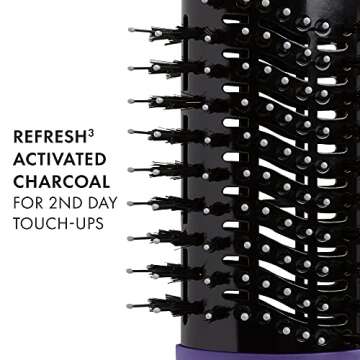 Hot Tools Pro Signature One Step Replacement Attachment | Style, Dry & Brush (Medium), Purple