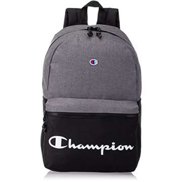 Champion Manuscript Backpack, Heather Grey, One Size