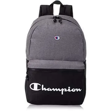 Champion Manuscript Backpack, Heather Grey, One Size