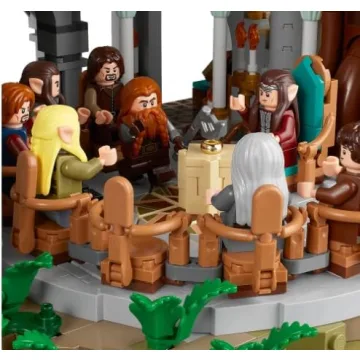 LEGO Icons Rivendell Building Kit for LOTR Fans
