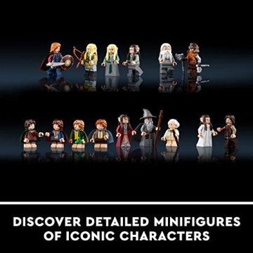 LEGO Icons Rivendell Building Kit for LOTR Fans