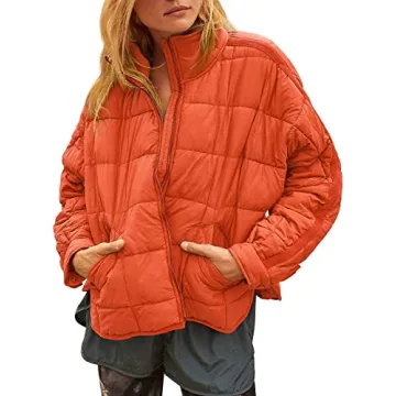Aiopr Women's Oversized Lightweight Down Coat for Travel & Everyday