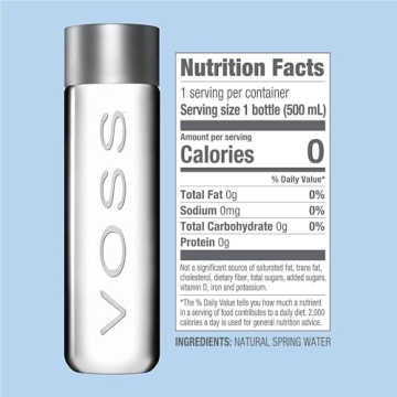 VOSS Premium Still Water Bottles - 24 Pack - Pure Hydration
