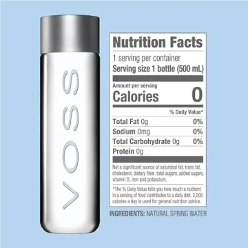 VOSS Premium Still Water Bottles - 24 Pack - Pure Hydration